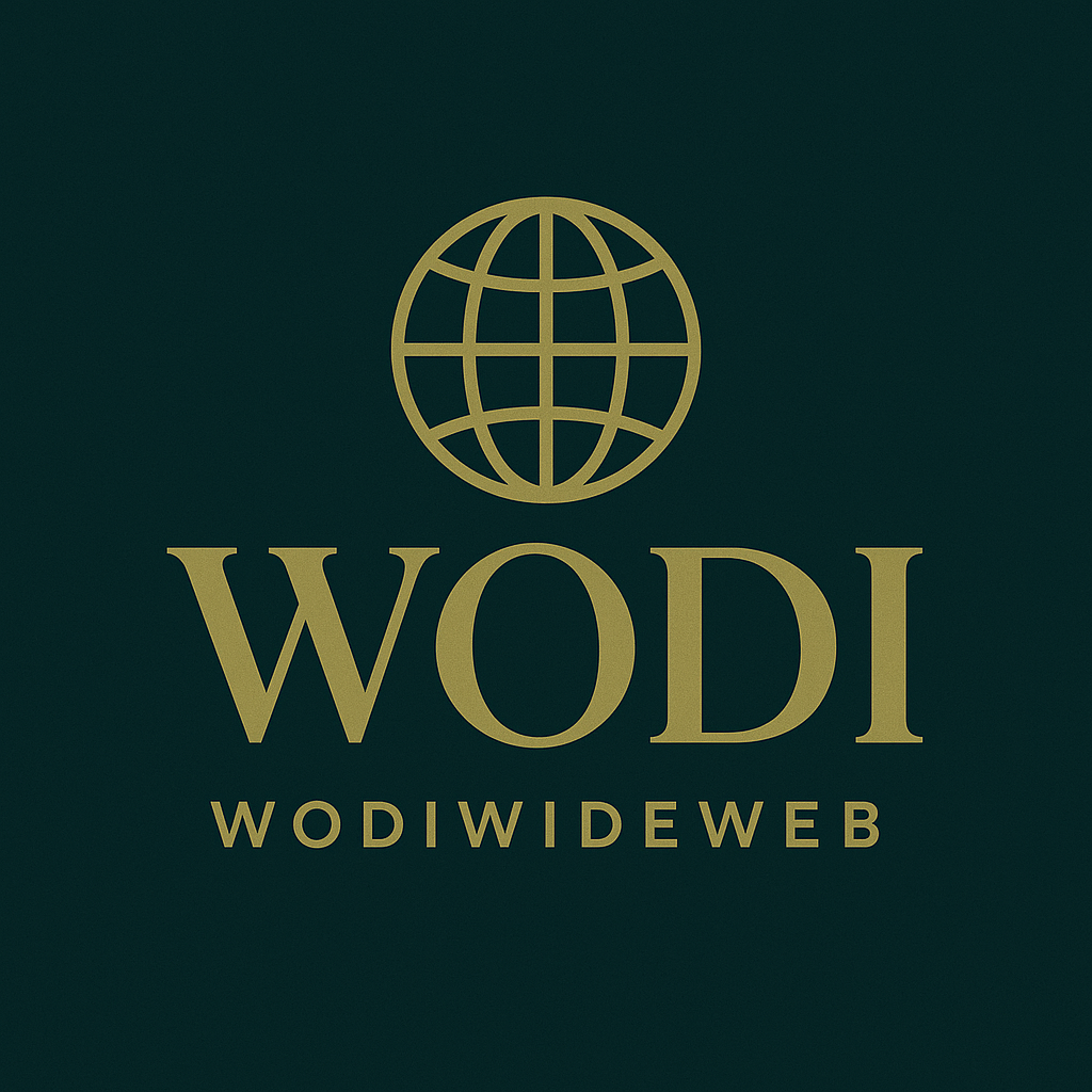 Homepage banner: WodiWideWeb Logo by Caleb Wodi